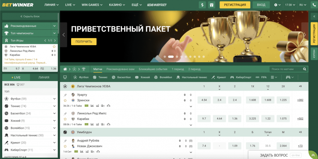 Betwinner Online Bahisin Efsanesi